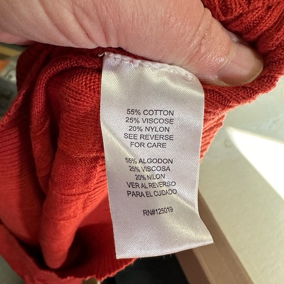 JOSEPH A Rust Coloured Top - Picture 3 of 3